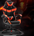 Cadeira Gamer Ergonômica com Apoio Lombar e Rodízios