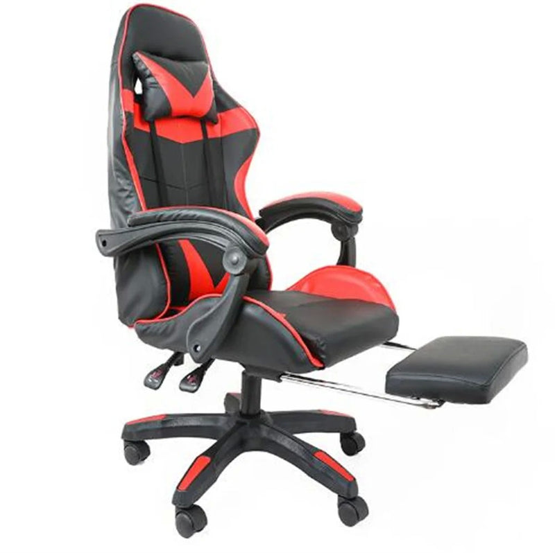 Cadeira Gamer Ergonômica com Apoio Lombar e Rodízios