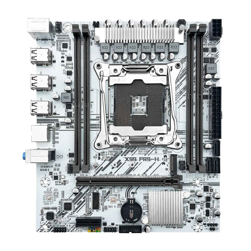 Kit Completo MACHINIST X99 PR9-H Branco - Xeon E5 V4 e Memória DDR4