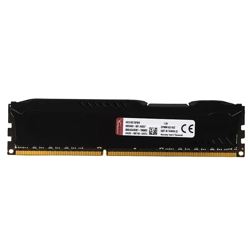 Memória RAM HyperX Fury DDR3/DDR4 de Alto Desempenho